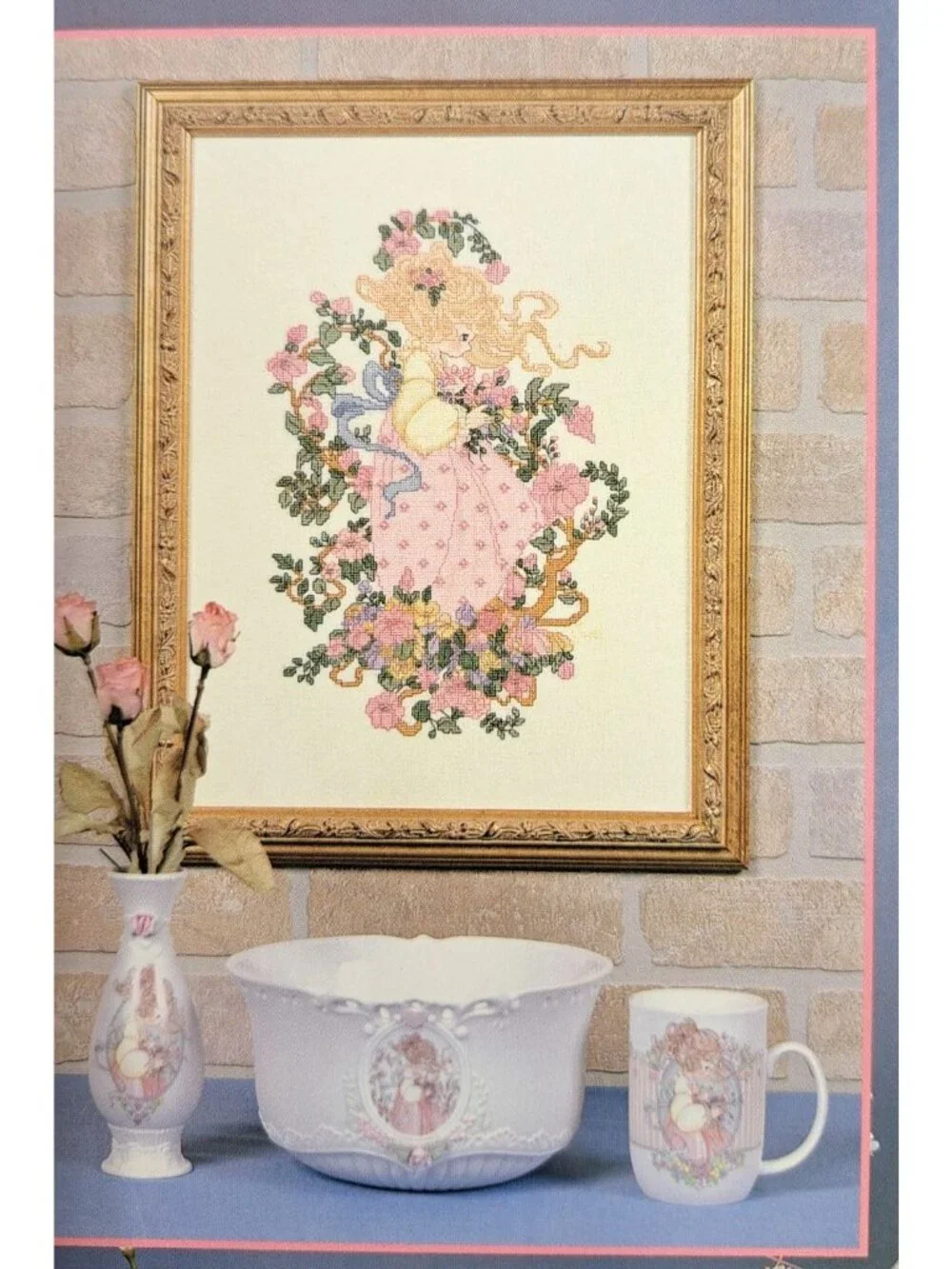 Vintage Precious Moments Tiffany Cross Stitch Pattern Gloria Pat 1996 PM44 New